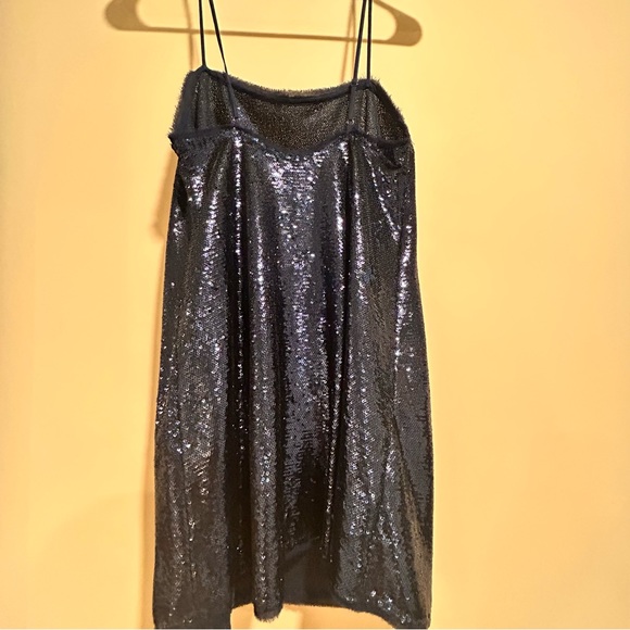 Midnight Blue Slip On Dress - Picture 3 of 5